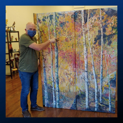 Artist JOHN SHERMAN Specializing in Mixed media