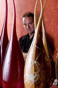Artist VICTOR CHIARIZIA Specializing in Blown Glass