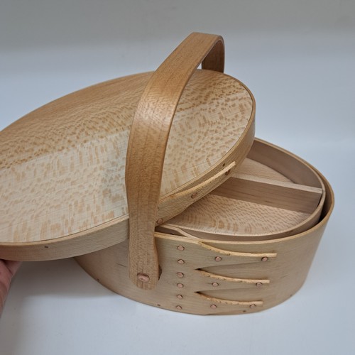  BJ-002 Shaker Treasure Box w/tray/handle $180 at Hunter Wolff Gallery