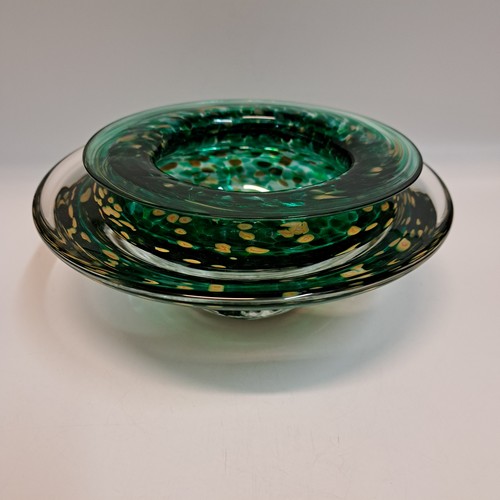 GBG-020 Ikebana Bowl Green, Large  $225 at Hunter Wolff Gallery