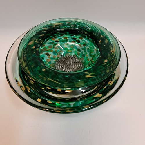 GBG-020 Ikebana Bowl Green, Large  $225 at Hunter Wolff Gallery