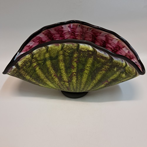 Click to view detail for GBG-026 Shell, Primitive Green Shell & Raspberry $325