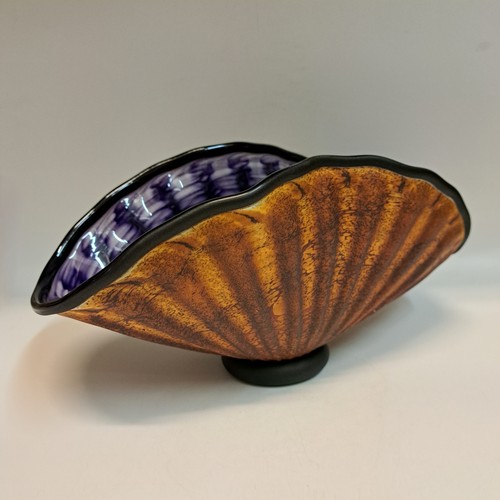 GBG-027 Shell, Primitive Gold Shell, Purple $325 at Hunter Wolff Gallery