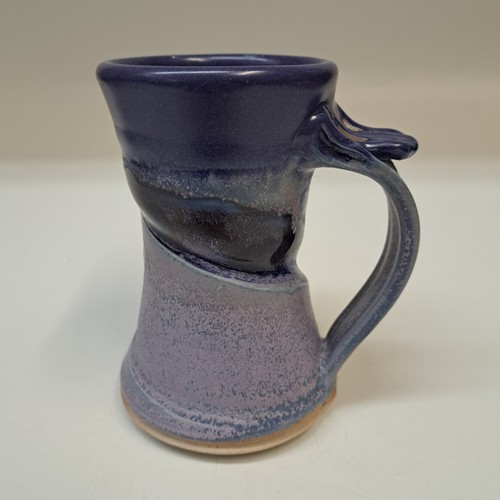 Click to view detail for #260202 Mug Blue & Violet $22