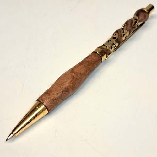 CR-033 Pencil Cherry Burlwood $45 at Hunter Wolff Gallery