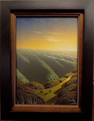 Fading Day 7x5 $750 at Hunter Wolff Gallery