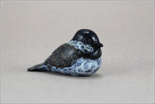 FL050 Baby Chickadee at Hunter Wolff Gallery