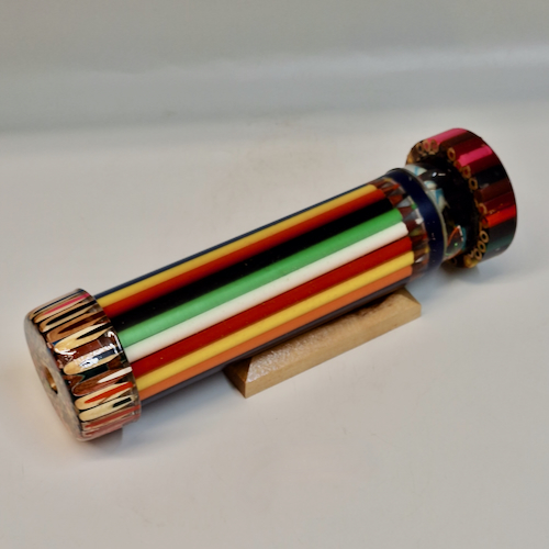 SC-065 Colored Pencil Kaleidoscope $168 at Hunter Wolff Gallery