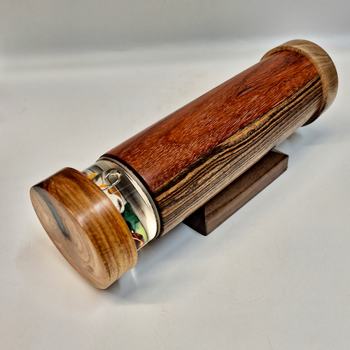 SC-068 Exotic Hardwood Kaleidoscope $168 at Hunter Wolff Gallery