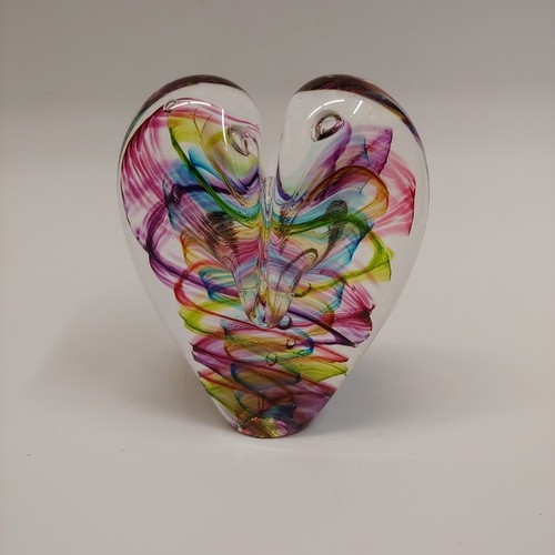 DG-074 Heart Multi-Color Ribbons $110 at Hunter Wolff Gallery