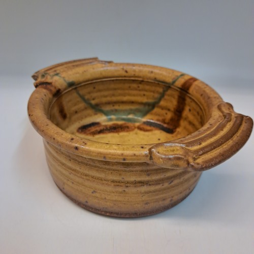Click to view detail for #241109 Soup Dish with Handles $14
