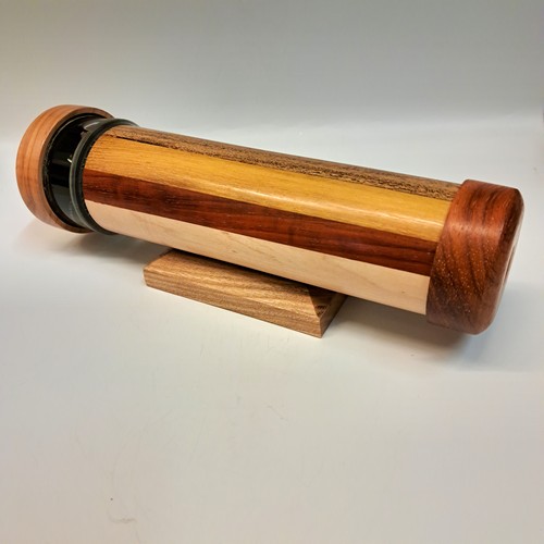 Click to view detail for SC-098 Exotic Hardwood Kaleidoscope $174