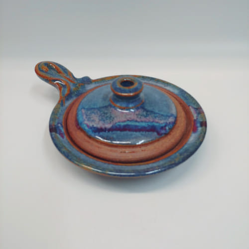 #220209 Egg Poacher Blue $18.50 at Hunter Wolff Gallery