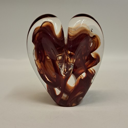 DG-109 Heart Dark Red $85 at Hunter Wolff Gallery