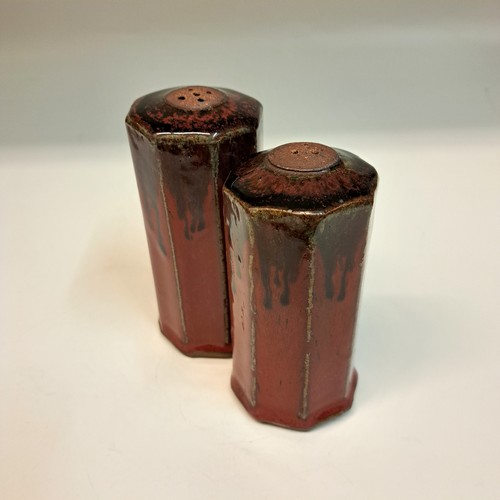 #231125 Salt & Pepper Red/Black $16.50 at Hunter Wolff Gallery