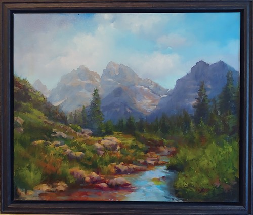 Click to view detail for Mountain Grandeur 20x24 $1800