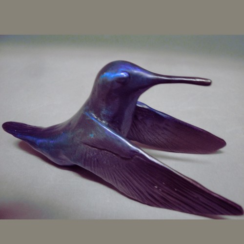 Click to view detail for FL137 Hummingbird Bronze Purple $150