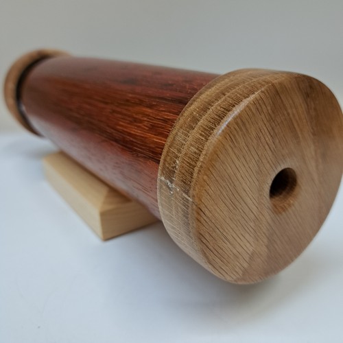 Click to view detail for SC-138 Kaleidoscope, Exotic Hardwood, African Padauk, Quarter Sawed White Oak $178