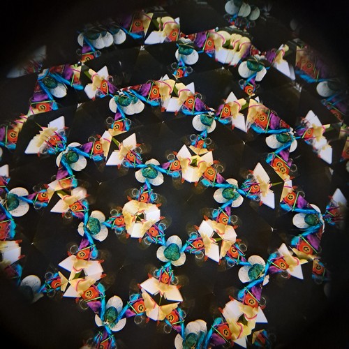 Click to view detail for SC-145 Kaleidoscope, Poly Resin Multi-Color $178