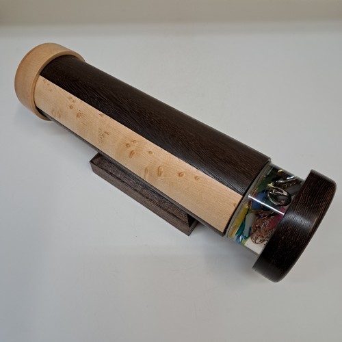 Click to view detail for SC-147 Kaleidoscope, Exotic Hardwood  Birdseye Maple, Black Walnut, and Weng $178