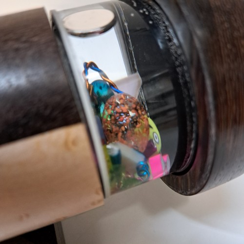 SC-147 Kaleidoscope, Exotic Hardwood  Birdseye Maple, Black Walnut, and Weng $178 at Hunter Wolff Gallery