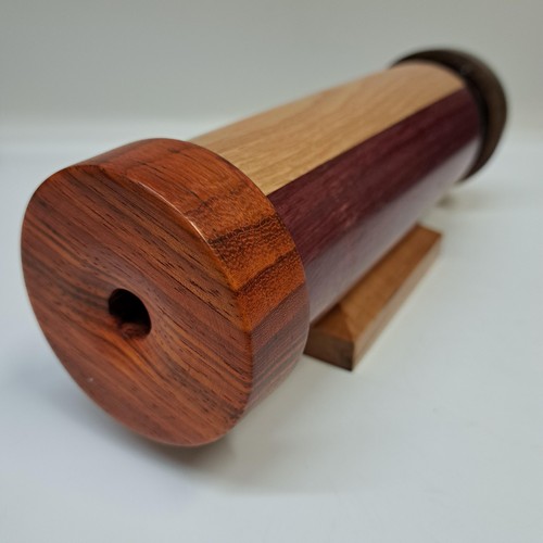 Click to view detail for SC-148 Kaleidoscope, Exotic Hardwood Purple Heart, White Oak, Black Walnut, African Padauk $178