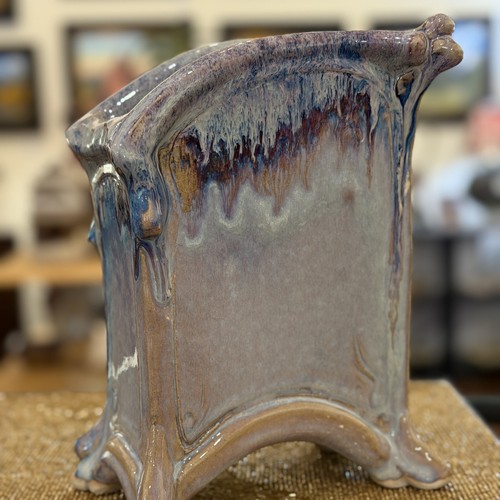 #261014 Anniversary Vase/Mailbox 10x7x3.5 $95 at Hunter Wolff Gallery