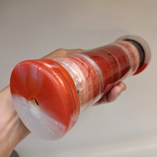 SC-152 Kaleidoscope, Poly Resin Multi-Colors Red and Pearl$178 at Hunter Wolff Gallery