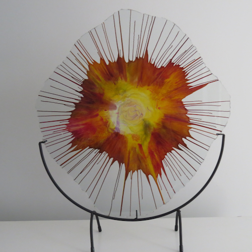 Click to view detail for DD2602 Art Glass EnergyWeb $460
