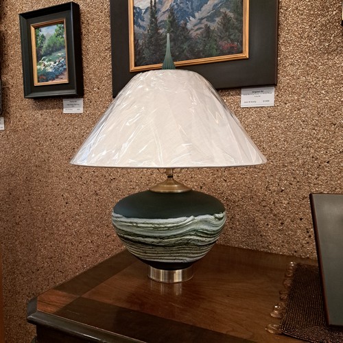 GBG-053 Three Way Blown Glass Lamp $1140 at Hunter Wolff Gallery
