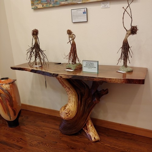 JW-207 Sofa Table  Walnut 30.5x57.5x20 $4500 at Hunter Wolff Gallery