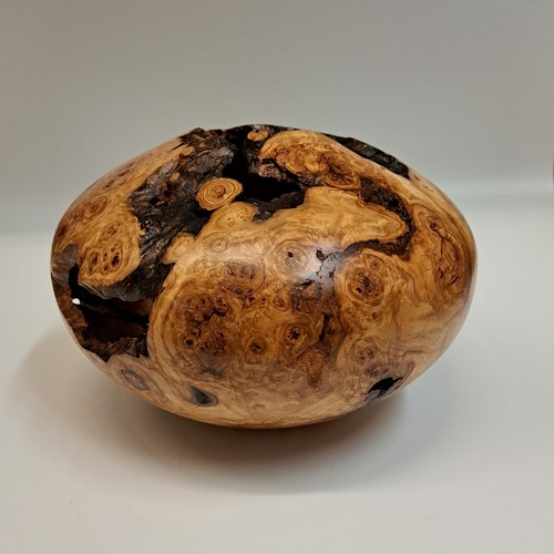 Click to view detail for JW-217 Aspen Burl Vessel 6x8 $350