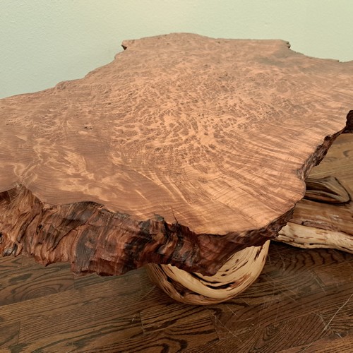 JW-219 Coffee Table, Redwood & Juniper $4200 at Hunter Wolff Gallery