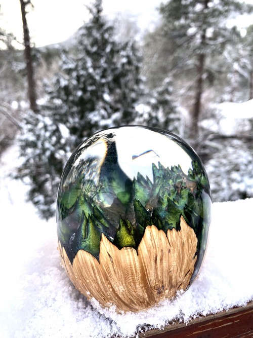 Click to view detail for  SH220 Maple & Clear Resin, 4 Inch $200