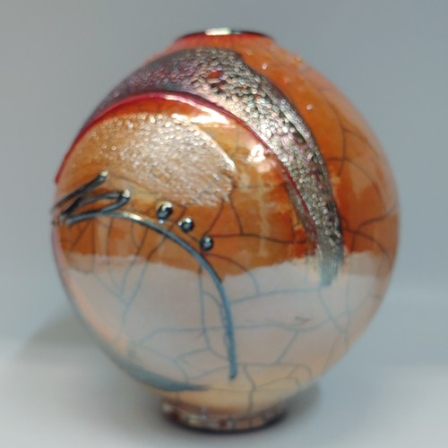 #220227 Raku Glitter Glaze $42 at Hunter Wolff Gallery