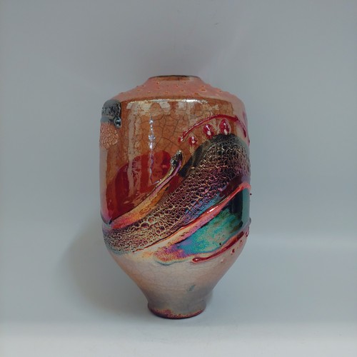 #220233 Raku Vessel $32 at Hunter Wolff Gallery