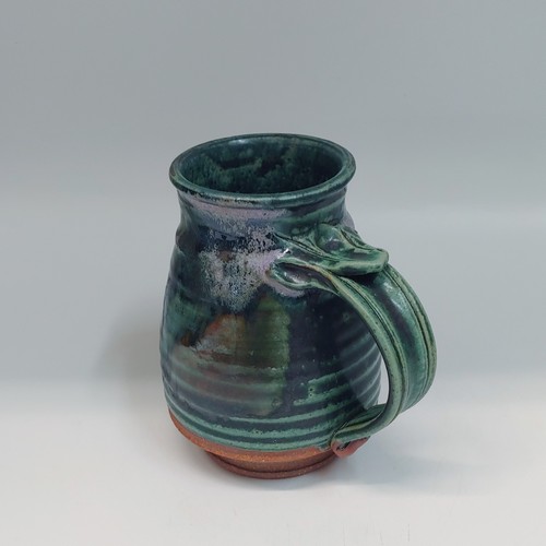 #220238 Mug, Hot & Cold Green/Mauve $18 at Hunter Wolff Gallery