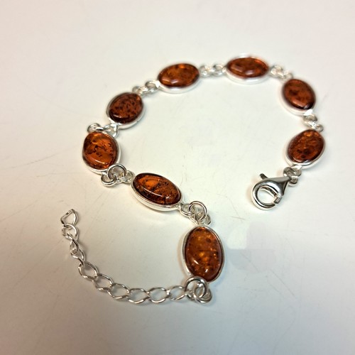 HWG-2414 Bracelet, Rum Amber  $77 at Hunter Wolff Gallery