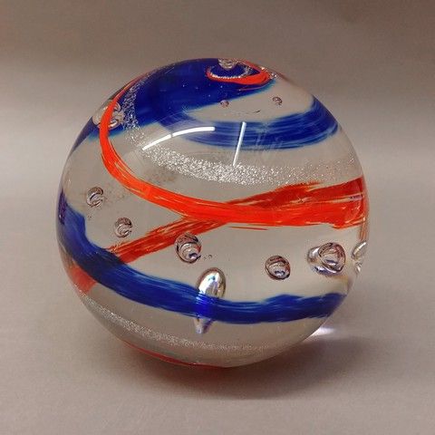 DB-288 - Paperweight - Patriotic $125 at Hunter Wolff Gallery