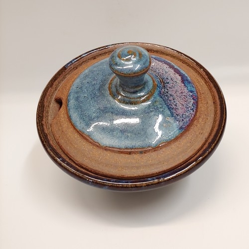 #221128 Sugar Bowl Blue $18 at Hunter Wolff Gallery