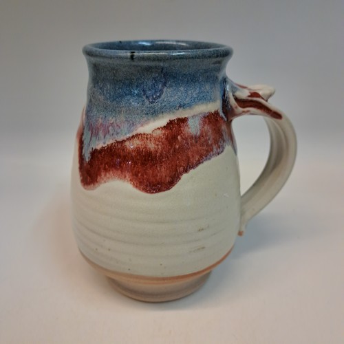 #241130 Hot/Cold Mug  Red/White/Blue $19 at Hunter Wolff Gallery