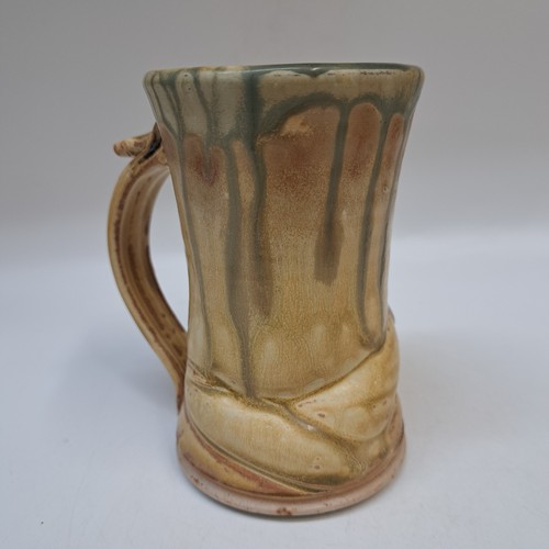 #250304 Mug, Tan/Moss $19 at Hunter Wolff Gallery