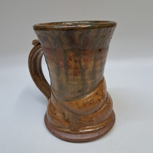 #250306 Mug, Tan/Brown/Moss $19 at Hunter Wolff Gallery