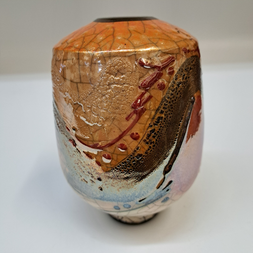 Click to view detail for #260231 Raku 3X-Fired 6.5x4.5 $32