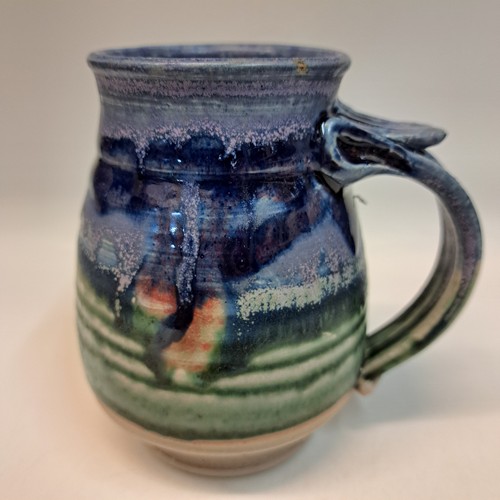 Click to view detail for #241131 Hot/Cold Mug Blue/Green/Red $19