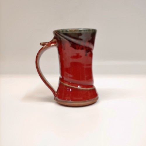 #221144 Mug Red/Black $18 at Hunter Wolff Gallery