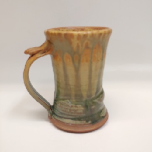 Click to view detail for #221145 Mug Tan/Moss $18