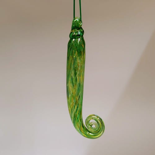 DB-487 Ornament Fiddlehead $33 at Hunter Wolff Gallery