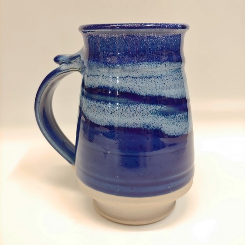 #221148 Barrel Mug Cobalt/Blue $18 at Hunter Wolff Gallery