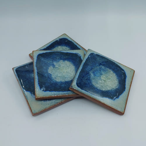 KB-498 Coaster Set - Cascade $43 at Hunter Wolff Gallery